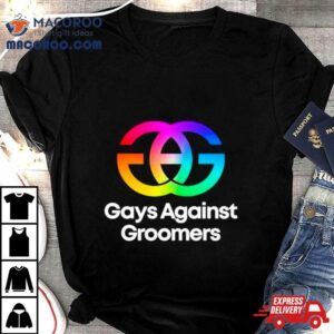 Gays Against Groomers Gag Logo Tshirt