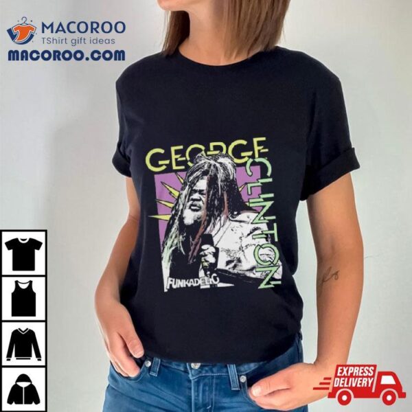 George Clinton Parliament Funkadelic Merch Funkadelic Comic Burst Shirt