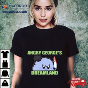 George Kirby Wearing Angry George S Dreamland Tshirt