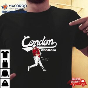 Georgia Baseball Charlie Condon Slugger Swing Signature 2024 Shirt