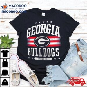 Georgia Bulldogs Americana Logo Tshirt