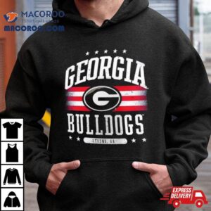 Georgia Bulldogs Americana Logo Tshirt