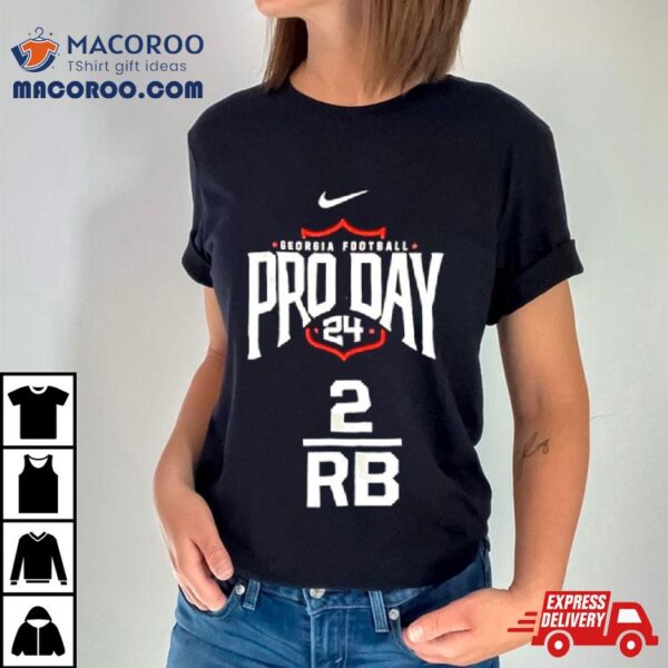 Georgia Football Pro Personalized Name And Number Shirt