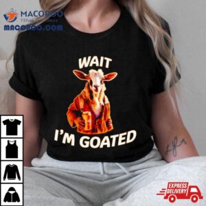 Goat Beer Wait I M Goated Tshirt