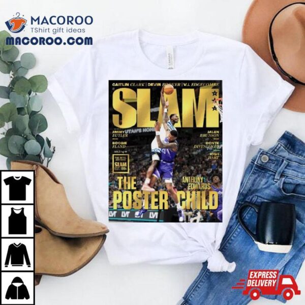 Gold Metal Slam 249 Anthony Edwards Shirt