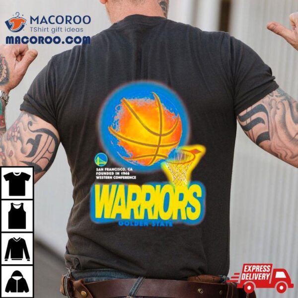 Golden State Warriors Basketball Net Nba Vintage Shirt