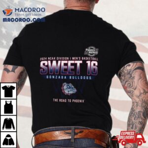 Gonzaga Bulldogs Sweet Di Men S Basketball The Road To Phoenix Tshirt