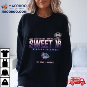 Gonzaga Bulldogs Sweet Di Men S Basketball The Road To Phoenix Tshirt