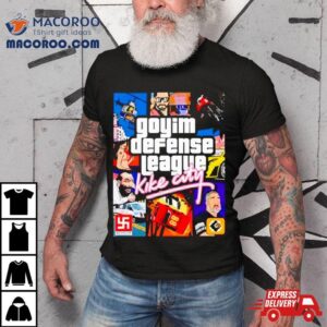 Goyim Defense League Kike City Gta Parody Tshirt