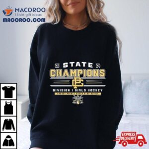 Grosse Pointe South Blue Devils 2024 State Champions Division 1 Girls Hockey Shirt