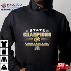 Grosse Pointe South Blue Devils State Champions Division Girls Hockey Tshirt