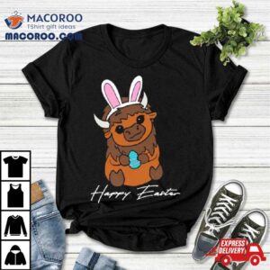 Happy Easter Buffalo Bunny Shirt