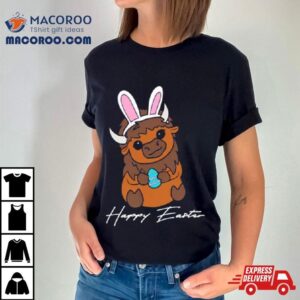 Happy Easter Buffalo Bunny Tshirt