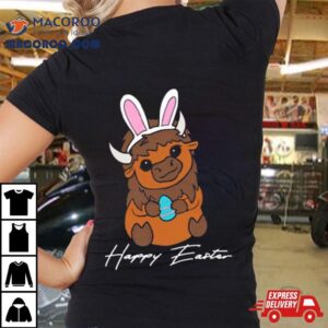 Happy Easter Buffalo Bunny Tshirt