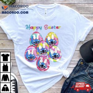 Happy Easter Disney Stitch Bunny Tshirt