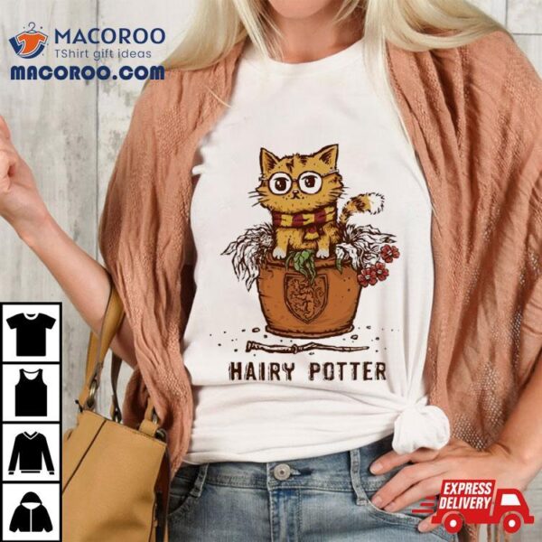 Harry Potter As A Cat Hairy Potter Shirt