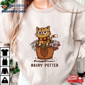 Harry Potter As A Cat Hairy Potter Tshirt