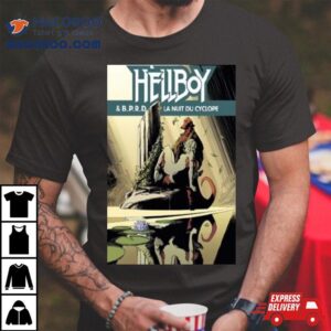 Hellboy B P R D La Nuit Du Cyclope Comic Tshirt