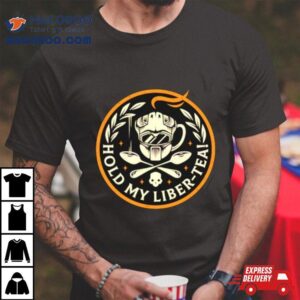 Hold My Liber Tea Helldivers Logo Tshirt