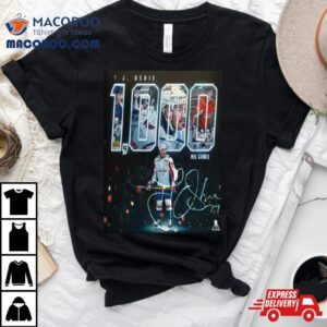 Honor T J Oshie 1k Games Washington Capitals Tj1k Nhl Shirt