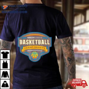 Horizon League Basketball Championship Indianapolis Logo Tshirt