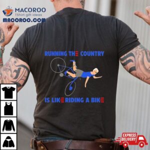 Horrible Biden Falling From Bike Tshirt