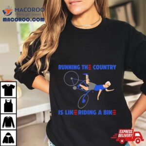 Horrible Biden Falling From Bike Tshirt