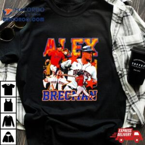 Houston Astros Alex Bregman H Town Vintage Tshirt