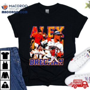 Houston Astros Alex Bregman H Town Vintage Tshirt