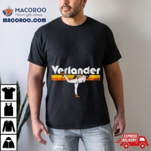 Houston Astros Justin Verlander Action Tex Tshirt