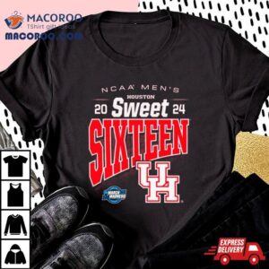 Houston Cougars 2024 Ncaa Men’s Basketball Sweet Sixteen Shirt