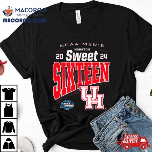 Houston Cougars 2024 Ncaa Men’s Basketball Sweet Sixteen Shirt