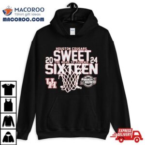 Houston Cougars 2024 Sweet Sixteen The Road To Phoenix Shirt