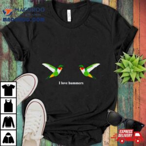 Hummingbird I Love Hummers Tshirt