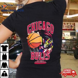 Hyperfly Chicago Bulls Nba X My Hero Academia All Might Smash Tshirt