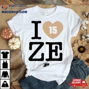 I Love Ze Heart Zach Edey Purdue Boilermakers Tshirt