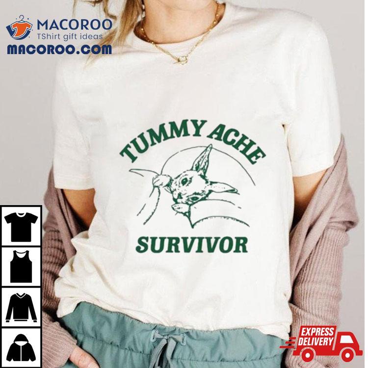 Ibs Tummy Ache Survivor Rabbishirt Coomstress Shirt Ibs Tummy Ache Survivor Rabbishirt Coomstress Shirt