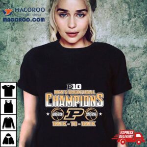 Ig Mens Basketball Champions Purdue Boilermakers Back To Back Tshirt