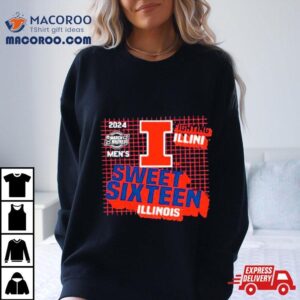 Illinois Fighting Illini Men S Basketball Sweet Sixteen Tshirt