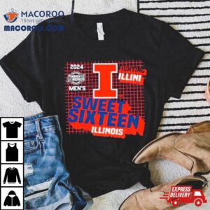 Illinois Fighting Illini Men S Basketball Sweet Sixteen Tshirt