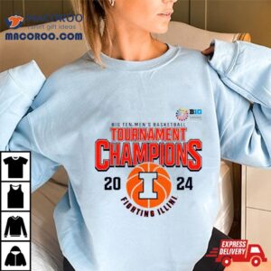 Illinois Fighting Illini Big Ten Men S Basketball Conference Tournament Champions Tshirt