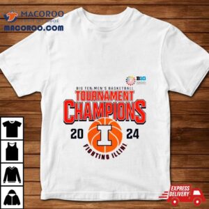 Illinois Fighting Illini Big Ten Men S Basketball Conference Tournament Champions Tshirt