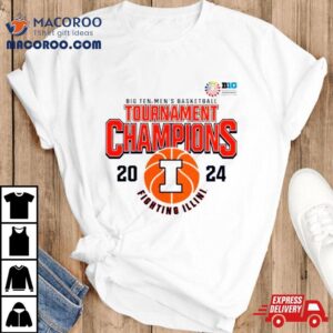 Illinois Fighting Illini Big Ten Men S Basketball Conference Tournament Champions Tshirt