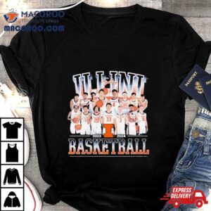 Illinois Fighting Illini Men’s Basketball 2023 2024 Team Shirt