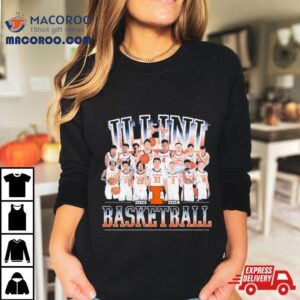 Illinois Fighting Illini Men S Basketball Team Tshirt