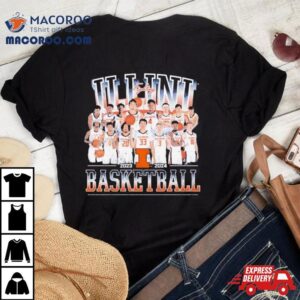 Illinois Fighting Illini Men S Basketball Team Tshirt