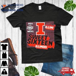 Illinois Fighting Illini Men S Basketball Sweet Sixteen Tshirt