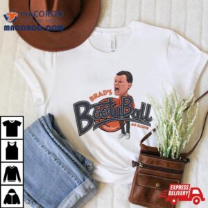 Illinois Mens Basketball Booty Ball Cartoon Shirt