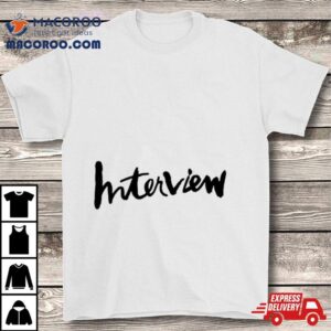 Interview Classic Logo Tshirt