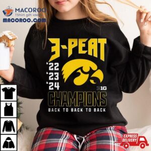 Iowa Hawkeyes Women S Basketball Bg Tournament Champions Peat Tshirt